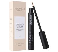 NAVAH Cosmetics Siero per ciglia più lunghe, piene e scure: oscuramento a lungo termine e crescita rapida grazie all'esclusivo complesso peptidico | Ingredienti vegani senza ormoni, senza profumo 4 m