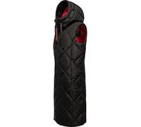 Navahoo Caldo gilet invernale da donna, con cappuccio, taglia XS-XXL, Nero , M