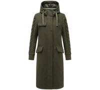 NAVAHOO Cappotto di mezza stagione 'Babe 14' cachi Donna NAVAHOO S