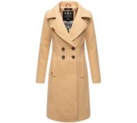 NAVAHOO Cappotto di mezza stagione 'Wooly' sabbia Donna NAVAHOO L