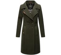 NAVAHOO Cappotto di mezza stagione 'Wooly' verde scuro Donna NAVAHOO S