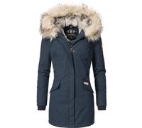 Navahoo “Cristal” - Giacca invernale da donna, modello parka, taglie: XS-XXL Blu M