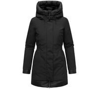 Navahoo Cappotto invernale da donna caldo parka con patta di copertura magnetica e cappuccio regolabile Principessa invernale 14 S-3XL