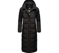 Navahoo Cappotto invernale da donna, caldo, trapuntato, con cappuccio rimovibile, Isalie, XS-XXL, Nero , L