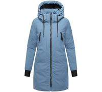 Navahoo Cappotto invernale impermeabile da donna, caldo parka con cappuccio (rimovibile) e spalline per zaini, interno invernale delicato 14 S-6XL