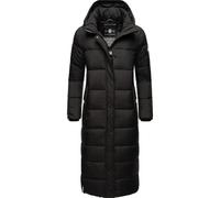 Navahoo Cappotto invernale da donna, caldo, trapuntato, con cappuccio rimovibile, Isalie, XS-XXL, Nero , L