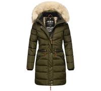 NAVAHOO Cappotto invernale 'Paula' beige chiaro / oliva Donna NAVAHOO XS beige chiaro / oliva