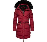 NAVAHOO Cappotto invernale 'Paula' rosso scuro / nero Donna NAVAHOO XL