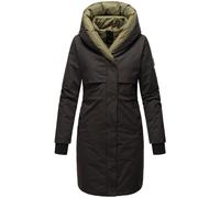 NAVAHOO Cappotto invernale 'Snowelf' verde / nero Donna NAVAHOO XL