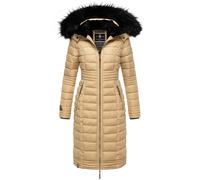 NAVAHOO Cappotto invernale 'Umay' sabbia / nero Donna NAVAHOO S sabbia / nero