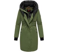 NAVAHOO Cappotto invernale verde / nero Donna NAVAHOO M