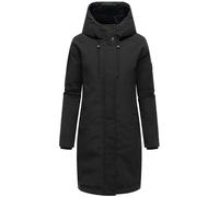 Navahoo - Cappotto lungo da donna, calda giacca invernale con cappuccio Hageltanz 14 S-6XL, Nero , M