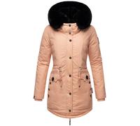 Navahoo Donna Giacca Cappotto Eskimo Invernale Foderato Cappuccio di Pelliccia