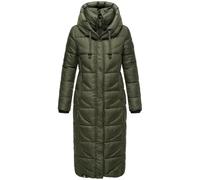 Navahoo Donna Inverno Cappotto Trapuntato Caldo Foderato Lungo Cappuccio
