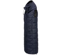 Navahoo Donna Lungo Esterno Gilet Trapuntato Long-Vest Caldo Foderato Brezelchen