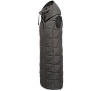 Navahoo Donna Lungo Esterno Gilet Trapuntato Long-Vest Caldo Foderato Brezelchen