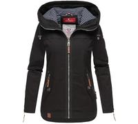 Navahoo Giacca da donna primavera giacca parka cappotto cappuccio cappuccio B692, Nero , XS