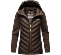 Navahoo Giacca in pile ibrida da donna con cappuccio per escursionismo B852, M