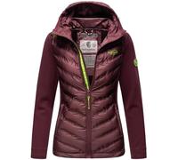 Navahoo Giacca in pile ibrido da donna con cappuccio B852