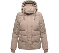 Navahoo Giacca invernale da donna calda trapuntata con calda fodera in pile e cappuccio rimovibile, luce magica 14 S-3XL
