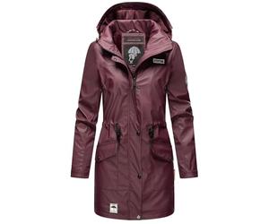 Navahoo Giacca invernale da donna in softshell, impermeabile, lunga B678, vino, M
