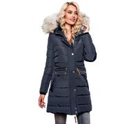 Navahoo, giacca invernale da donna modello B383, calda e foderata Blau M
