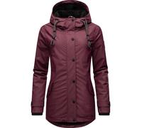 NAVAHOO Giacca invernale 'Lindraa' bordeaux / nero Donna NAVAHOO M