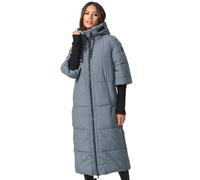 Navahoo Giacca invernale trapuntata lunga da donna calda con cappuccio B988, L