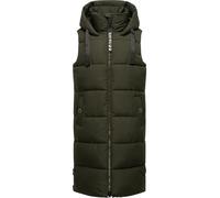 NAVAHOO Gilet cachi / bianco Donna NAVAHOO L