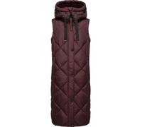 NAVAHOO Gilet 'Schnuckel' bordeaux / granatina / nero Donna NAVAHOO S bordeaux / granatina / nero
