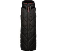 NAVAHOO Gilet 'Schnuckel' granatina / nero Donna NAVAHOO M