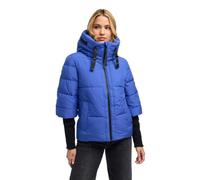 Navahoo Moderna giacca invernale da donna trapuntata, con cappuccio e maniche a costine, cuore di loto, XIV, XS-3XL