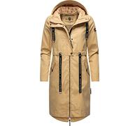 Navahoo Parka da donna leggero con cappuccio Josinaa, beige., M