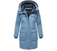 NAVAHOO Parka invernale 'Eissturm 14' blu colomba / nero Donna - Abbigliamento - Taglie comode - Giacche NAVAHOO M