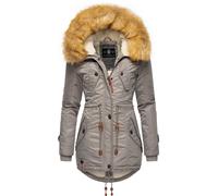 NAVAHOO Parka invernale 'La Viva' camello / cognac / grigio Donna NAVAHOO S camello / cognac / grigio