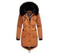 NAVAHOO Parka invernale 'Luluna' cognac / nero Donna NAVAHOO XL cognac / nero