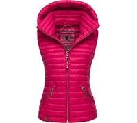 Navahoo Shadaa Gilet Trapuntato Mezza Stagione da Donna Fucsia XXL