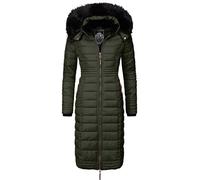 Navahoo Umay - Cappotto invernale da donna, con cappuccio, taglie XS-XXL, Oliva, L