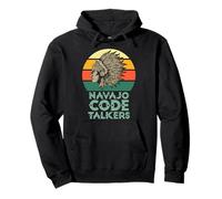 Navajo Code Talkers Indian Tag Navajo Tribe Indian Felpa con Cappuccio