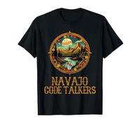 Navajo Code Talkers Nativi Americani Giorno Navajo Tribù Indiano Maglietta
