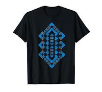 Navajo Geometric Tribal Pattern Earth Toned Tribal Maglietta