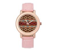 Navajo, orologio da polso da donna con motivo nativo americano, alla moda, idea regalo per compleanni, San Valentino, Stile:, regular, MHXYZHW