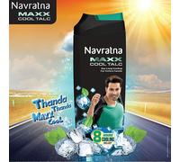 Navaratna MAXX Cool Talc - Polvere sollievo dal raffreddamento 8 ore 100-400 ...