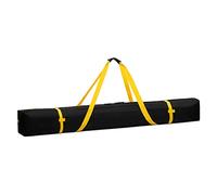 Navaris Borsa Porta Sci 170 cm - Sacca Portasci per 1 Paio di Sci e 2 Bastoni - Custodia con Tracolla per Sci da Pista Fondo Carving - Nero Giallo