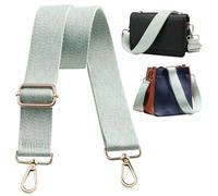 Navaris Cinghia di Ricambio per Borsa a Tracolla - Tracolle Colorate Intercambiabili Borse con Ganci - Larga Colorata Regolabile - in Tessuto Effetto Nylon - Accessori Donna Uomo