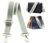 Navaris Cinghia di Ricambio per Borsa a Tracolla - Tracolle Colorate Intercambiabili Borse con Ganci - Larga Colorata Regolabile - in Tessuto Effetto Nylon - Accessori Donna Uomo