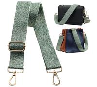 Navaris Cinghia di Ricambio per Borsa a Tracolla - Tracolle Colorate Intercambiabili Borse con Ganci - Larga Colorata Regolabile - in Tessuto Effetto Nylon - Accessori Donna Uomo