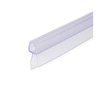 Navaris Guarnizione box doccia trasparente - Guarnizioni doccia sottoporta porta vetro ala 45° spessore 6mm anta 100cm - Ricambi diverse misure