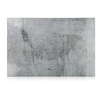 Navaris Lavagna Magnetica - Bacheca 60x40cm - Pannello Magnetico da Parete per Calamite Scrivibile Cancellabile con 1x Pennarello e 5x Calamite - Design Concrete Wall