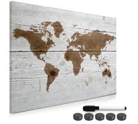 Navaris Memo Board Lavagna Magnetica 90x60cm - Lavagnetta Scrivibile